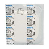 NU-DERM Standard Hydrocolloid Wound Dressing, HCF204, 4x4, Without Border, Single Pad