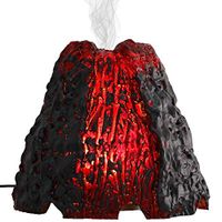 Gift For Women Men Kids Volcano Essential Oil Diffuser Aromatherapy Diffuser 200ML Home Office Art Decor Ultrasonic Aroma Humidifier with Color Changing LED Lamp For Bedroom Living Room Office