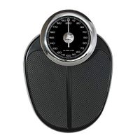 Lcxliga Professional Analog Mechanical Dial Bathroom Scale, Cold Rolled Steel Material,Body Scales Big Foot Pound 400 Lb
