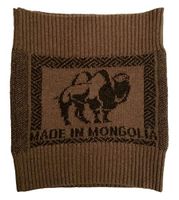 Men Women Belt Knitted Warm Soft 100% Camel Wool Brown Arthritis Neuralgia Rheumatism, 1 Piece, Size 46-48(M-L). Made in Mongolia.