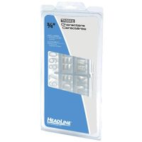 Headline Sign 3729 Tabbed Sign Characters, Tabbed, 3/4-Inch Height, White, 258 Pieces (3729)
