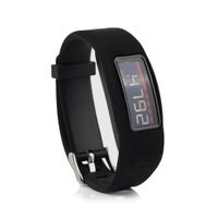 Cute Silicone Replacement Wristband Bracelet with Buckle for Garmin Vivofit 2 Fitness Band (Not for Garmin Vivofit), Black, One Size