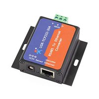 RS485 Serial to Ethernet Converter TCP/IP Server Module Built-in Webpage DHCP/DNS HTTPD Supported Q061