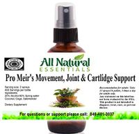 Pro Meir's Movement, Joint & Cartilage Support 2oz Homeopathic Remedy, Healthy Joints, Connective Tissue, Repair, Restore Damaged Joints, Soreness/Inflammation, Improves Mobility (1oz, Spray)