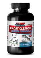 Fat Loss Energy Pills - 15 Days Cleanse Super Formula - 1180MG - lactobacillus acidophilus - 1 Bottles 30 Capsules