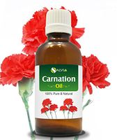 Carnation (Dianthus caryophyllus) Therapeutic Essential Oil by Salvia Amber Bottle 100% Natural Uncut Undiluted Pure Cold Pressed Aromatherapy Premium Oil - 50ML/ 1.6fl oz