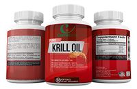 Pure Krill Oil with Astaxanthin - to Support Cardiovascular Health, Brain, Joint and Heart Function – 30 Softgels – for Men and Women