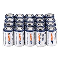 20 x Li-ion 3.6V 1/2AA ER14250 LS14250 ER14250H 1200mAh Meter Battery Household Batteries