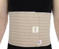 ITA-MED Men's Breathable 9 Inch Wide Elastic Abdominal Binder, Beige, 2X-Large, 1 Pound
