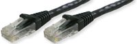 Lynn Electronics OLG10ABKK-030 Optilink CAT5E Made in the USA Snagless Ethernet Cable, 30-Feet, Black