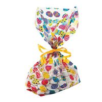 Fun Express - Cello Easter Egg Bags (12pc) for Easter - Party Supplies - Bags - Cellophane Bags - Easter - 12 Pieces