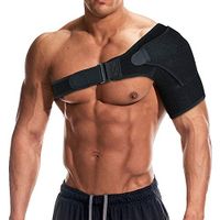 BIHIKI Bursitis Shoulder Brace for Women and Men,Adjustable Wrap Strap Support for Shoulder Bursitis, Subluxation, Tear, Frozen Shoulder Pain, Sprain, Soreness & Tendinitis