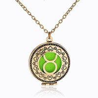Zodiac Sign Taurus Pendant Necklace for Aromatherapy Essential Oil Fragrance Diffuser Pendant Locket Jewelry Chain Copper Perfume Necklace with 5 Refill Pads