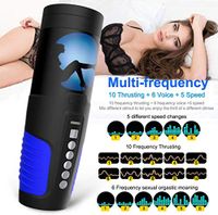 Fully Automatic Male Vibrant Delay Trainer for Men Underwear Use with Heating Masturbration Cup Pocket Pusseys Hands Free Toys Heated Function Waterproof Best Fun Toys