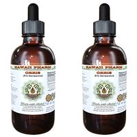Orris Alcohol-Free Liquid Extract, Organic Orris (Iris germanica) Dried Root Glycerite Natural Herbal Supplement, Hawaii Pharm, USA 2x4 fl.oz