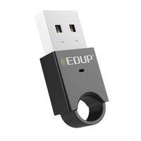 EDUP Bluetooth USB Adapter CSR 4.0 Bluetooth Dongle Receiver Wireless Transfer for Stereo Headset Music, Keyboards, Mouse, Gamepads, Speakers, Supports Windows 10/8.1/8/7/XP/Vista