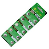 Tianqiu 100 X Ag1 Lr621 364 Sr621Sw Alkaline Battery