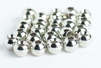 Blue Wing Olive Tungsten Beads for Fly Tying - 25 Pack (Nickel, 3.2 mm (1/8))