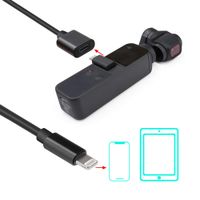 RCstyle Osmo Pocket OTG Cable Data Line Universal Extension Cord Female Connector Adapter Cable Compatible with DJI OSMO Pocket Accessories, 39 Inches