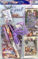 Peach Basket Bounty "God is so good!" (Magnet, Bookmark, Pen, Keychain, Gift Bag) Gift Set #12973