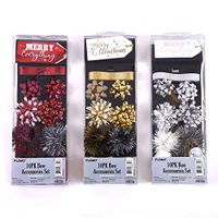 Christmas Gift Tags and Bows Accessories Sets by FLOMO