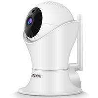 NMORNG Pet Camera, Indoor Home Security Camera with Night Vision, Two Way Audio, 1080P HD WiFi IP Camera for Pet Baby Monitor, Auto-Cruise, Remote Control with iOS, Android App, Cloud Storage