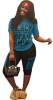 Womens Sexy 2 Piece Sports Outfit Set Shirt Bodycon Pants Joggers Clubwear Tracksuit Sportswear Set (XXL, Shorts Blue)
