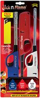 Click n Flame Multi Purpose Lighter - 3 Pack - Flexible Shaft - Multi Purpose - Wind Resistant Lighters