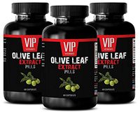 Energy Booster for Men - Olive Leaf Extract 500MG - Olive Leaf Extract Bulk Supplements - 3 Bottle (180 Capsules)