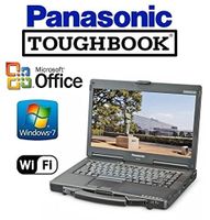 Panasonic CF-53 Toughbook Rugged Laptop - 14in TOUCHSCREEN - i5 2.6GHz CPU - 1TB HDD - 12GB RAM - Windows 7 Pro (Renewed)