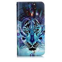 Lomogo Galaxy A60 Case Leather Wallet Case with Kickstand Card Holder Shockproof Flip Case Cover for Samsung Galaxy A60 - LOYHU010201 L1