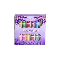 general3 Natural Aromatic Essential Oil Skin Care Bath Aromatherapy Massage Beauty 12 Fragrance 5 ML (Colorful)