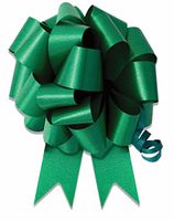 Nicky Bigs Novelties 10-5" Emerald Green Pull Bow Pew Bows Wedding Decorations Wrap