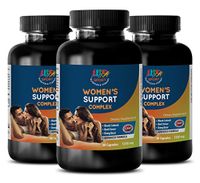 Menopausal Herbal Formulas - Women’S Support Complex Advanced Formula - Chasteberry - 3 Bottles (180 Capsules)