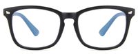 SportsWell Blue Light Blocking Glasses Eyeglasses Anti Blue Ray Computer Game Glasses Matte Black One Size