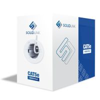 SolidLink CAT5e 1000ft Premium UTP Ethernet Cable 24AWG 1000 Feet LAN Network Wire