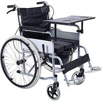 LHBNH Comfortable Wheelchair Wheelchair Travel Portable Folding Wheelchair Chair Optical Transmission Easy handling Vehicle Collision Puncture Aluminum Walker