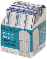 North by Honeywell 010045 Plastic Strips, 3/4-Inch x 3-Inch, 100 per box