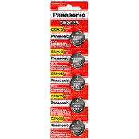 Panasonic CR2025 3 Volt Lithium Coin Battery (50 Batteries)