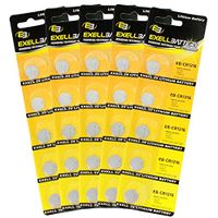 5X 5pack Exell EB-CR1216 3V Lithium Coin Cell Battery Replaces CR1216, DL1216, ECR1216, BR1216, 280-208, DL1216B, BR1216-1W, CR1216-1W, KCR1216, LM1216, 5034LC