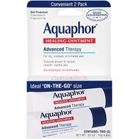 Aquaphor Healing Ointment 2 Count 0.35 Ounce (10ml) (6 Pack)