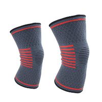 Knee Support Compression Sleeves Knee Pad Knee Brace Arthritis,Knee Joint Pain,Hold Shape Running,Gym,Workout,Sports 2 Pack-M