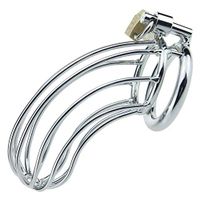 JHYUI Male Stainless Steel  40/45/50mm for Choose Bird Cage Ch'astity Device CB6000S CB6000 CB3000 Metal C'ock Cage Pennis Lock Seex Shirt Toys for Men,50mm