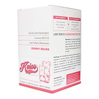 KOIOS - Extra-Strength Nootropic Powder Stick Pack, Enhance Brain Function, Improve Memory & Productivity, Contains Lion’s Mane & Chaga Mushroom, MCT Oil, 100mg Caffeine (Gummy Bear, 15 Count)