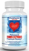 Policosanol 20mg, 100 Vcaps, Purethentic Naturals (Pack of 2)