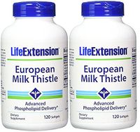 Life Extension European Milk Thistle 380mg 240 Softgels