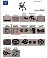 Medline MDS86800XWFPB Set, HUB Cap, MDS86800XW (Case of 1)