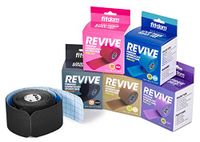 Kinesiology Physiotherapy Sports Tape+BONUS Instruction Guide. FDA Approved. Therapeutic Taping for Knee, Shoulder, Elbow, Boost Recovery & Support, Uncut & Precut (Jet Black Precut, Precut-20 strips)