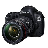 Canon EOS 5D Mark IV DSLR Body - with Canon BG-E20 Battery Grip Video Bundle