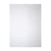 Pacon 9770 Chart Tablets w/Glued Top, Ruled, 24 x 32, White, 70 Sheets